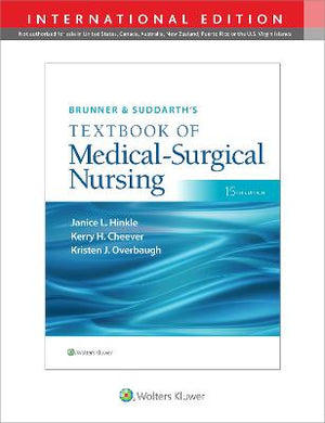 Brunner & Suddarth's Textbook of Medical-Surgical Nursing, (IE), 15e | ABC Books