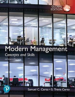 Modern Management: Concepts and Skills, Global Edition, 15e