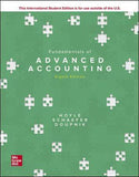 ISE Fundamentals of Advanced Accounting, 8e