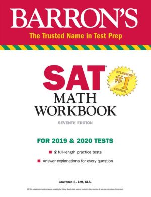 SAT Math Workbook (Barron's Test Prep), 7e | ABC Books