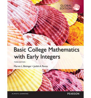 Basic College Maths with Early Integers, Global Edition, 3e