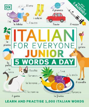 Italian for Everyone Junior: 5 Words a Day | ABC Books