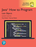 Java How to Program, Late Objects, Global Edition, 11e
