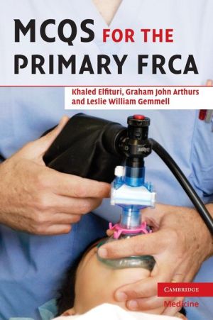 MCQs for the Primary FRCA | ABC Books