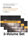 Cummings Otolaryngology - Head and Neck Surgery, 3-Volume Set, (IE), 6e**