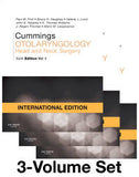 Cummings Otolaryngology - Head and Neck Surgery, 3-Volume Set, International Edition, 6th Edition