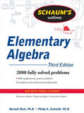 Schaum's Outline of Elementary Algebra 3E | ABC Books