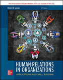 ISE Human Relations in Organizations: Applications and Skill Building, 12e