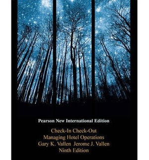 Check-in Check-Out, Managing Hotel Operations, Pearson New (IE), 9e | ABC Books