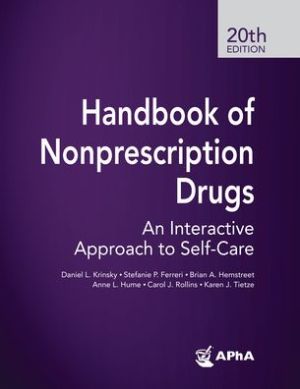 Handbook of Nonprescription Drugs : An Interactive Approach to Self-Care, 20e | ABC Books