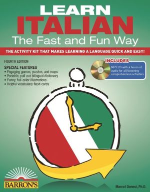 Learn Italian the Fast and Fun Way with MP3 CD (Barron's Fast and Fun Foreign Languages), 4e | ABC Books