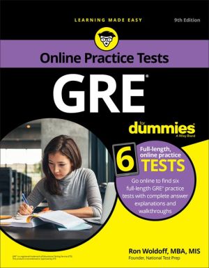 GRE For Dummies with Online Practice Tests, 9e**