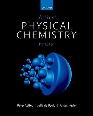 Atkins' Physical Chemistry, 11E