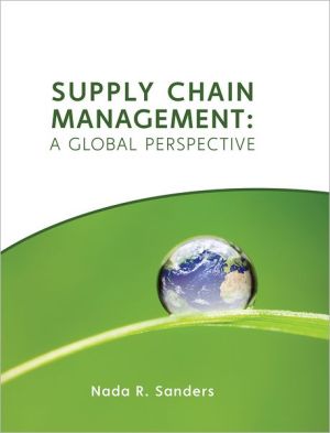 Supply Chain Management: A Global Perspective**