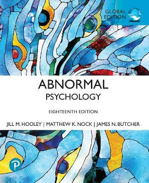 Abnormal Psychology, Global Edition, 18e | ABC Books