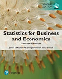 Statistics for Business and Economics plus Pearson MyLab Statistics with Pearson eText, Global Edition, 13e