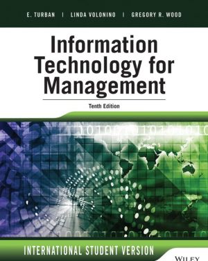 Information Technology for Management 10th Edition International Student Version