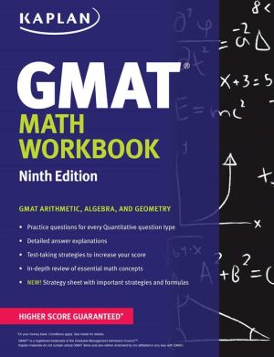 Kaplan GMAT Math Workbook ( Kaplan Test Prep ), 9e