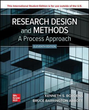 ISE Research Design and Methods: A Process Approach, 11e