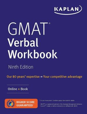 GMAT Verbal Workbook : Over 200 Practice Questions + Online, 9e | ABC Books