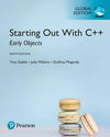 Starting Out with C++: Early Objects, Global Edition, 9e** | ABC Books