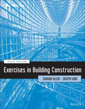 Exercises in Building Construction, 6e