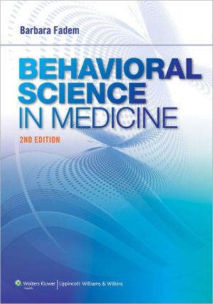 Behavioral Science in Medicine, 2e | ABC Books