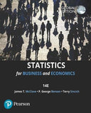 Statistics for Business and Economics, Global Edition, 14e | ABC Books