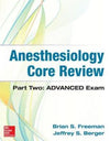 Anesthesiology Core Review: Part Two-Advanced Exam | ABC Books