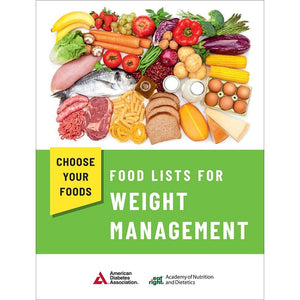 Choose Your Foods: Food Lists for Weight Management, 5e | ABC Books