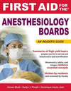 First Aid for the Anesthesiology Boards | ABC Books