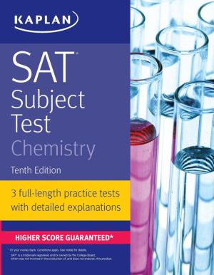 SAT Subject Test Chemistry ( Kaplan Test Prep ), 10e** | ABC Books