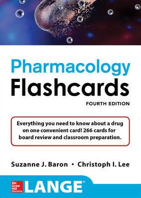 Lange Pharmacology Flashcards, 4e