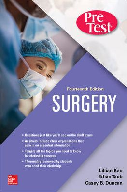 Surgery PreTest Self-Assessment and Review, 14e | ABC Books