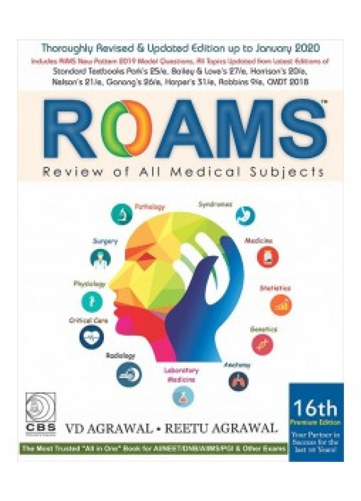 Roams Review Of All Medical Subjects, 16e** | VD Agrawal