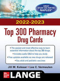 McGraw Hill's 2022/2023 Top 300 Pharmacy Drug Cards, 6e | ABC Books