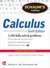 Schaum's Outline of Calculus, 6E
