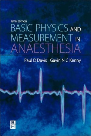 Basic Physics & Measurement in Anaesthesia, 5e | ABC Books