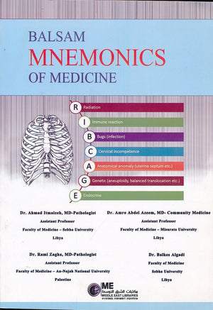 Balsam Mnemonics of Medicine