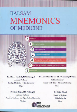 Balsam Mnemonics of Medicine | ABC Books