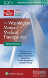 Washington Manual of Medical Therapeutics Spiral, 36e