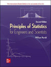 ISE Principles of Statistics for Engineers and Scientists, 2e