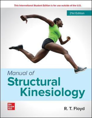 ISE Manual of Structural Kinesiology, 21e | ABC Books