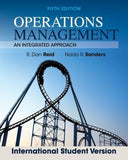 Operations Management 5e International Student Version
