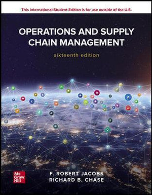 ISE Operations and Supply Chain Management, 16e