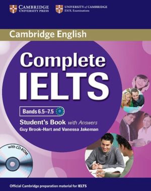 Complete IELTS Bands 6.5–7.5: Student's Book with Answers with CD-ROM