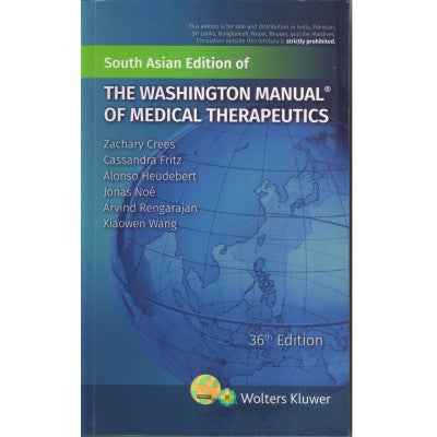 The Washington Manual of Medical Therapeutics 36/e**