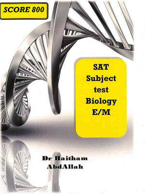 Score 800 SAT Subject Test Biology E/M