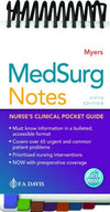 MedSurg Notes : Nurse's Clinical Pocket Guide (Davis' Notes), 5e | ABC Books