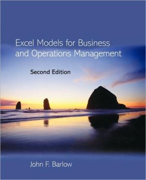 Excel Models for Business and Operations Management, 2nd Edition